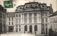 CPA Auxerre La Caisse d Eparagne