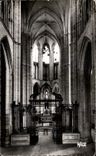 CPA Auxerre Abbaye St Germain Nef principale