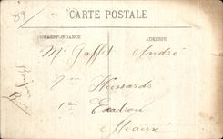 CPA Auxerre Caserne Vauban Batiment Central Militaria