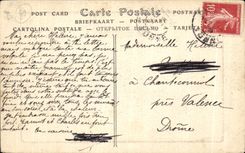 CPA Auxerre vista en de los bordes de la bicicleta de Yonne Cylce