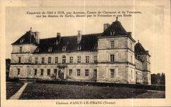 CPA Chateau d Ancy le Franc construit de 1545 a 15par antoine Comte de Clermont et de Tonnerre sur les dessins de Serlio
