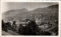 CPA Bussang Vue generale avec le Mont Drumont