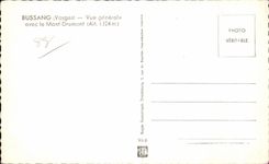 CPA Bussang View with the Drumont Mount