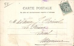 CPA illustrated Lorraine surroundings of Vittel Goat Rock Hermitage of Saint Antoine Goat