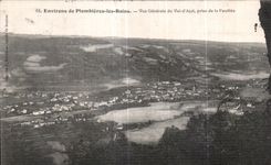CPA Surroundings of Plombieres les Bains View of the Valley Ajol taken of Feuillee