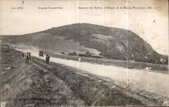 CPA the Vosges llluatrees Summit of the Balloon Alsace and the Terminal Border