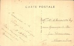 CPA Thillot the Virgin of Snows