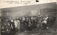 CPA the Vosges Southernmost Balloon Alsace the Mass