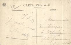 CPA the High Vosges a Corner of the Black Lake the Dam