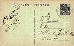 CPA Valley To pare it Alsace Le Lake Alfeld Le Monument