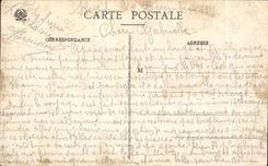 CPA With the Balloon of Servance Path of the mules Arrival to the collar of Pransiere