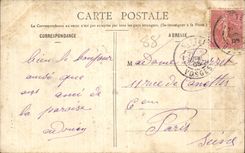 CPA Vittel La Chapelle of the Park