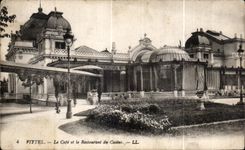 CPA Vittel Le Cafe et le Restaurant du Casino