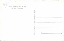 CPA Vittel In Parc Le Miniature golf