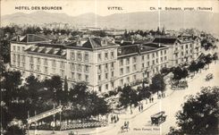 CPA Vittel Hotel Des Sources