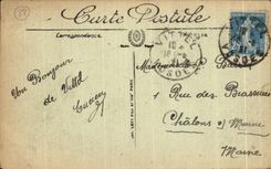 CPA Vittel the Walk and Gardens