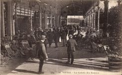 CPA Vittel the Gallery of Sourees