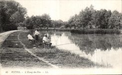 CPA Vittel L Etang des Fees Pecheurs