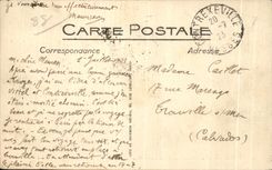 CPA Vittel staircase of the Large Hotel and the Park