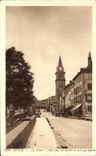 CPA Saint Die Le Pont L Eglise St Martin Et La Gare