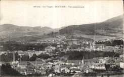 CPA Saint Die the Vosges Panoramic View