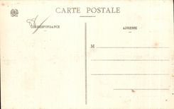 CPA Saint Die War Interior of the house Street of the meadow