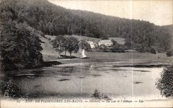 CPA Plombieres Les Bains Herival Le Lac et I Abbaye