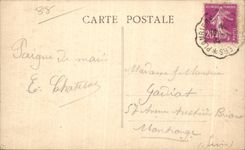 Este del norte admitido vision de Bains de los les de CPA Plombieres (los Vosges)