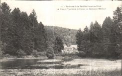 CPA Surroundings of Feuillee Dorothee Hotel Large Tanchotte and Ruines of I Abbey Herival