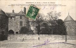 Entrada de CPA Dourdan del castillo