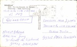 CPA Dourdan Rez del camino del Saint Louis del Stele de la chimenea de la subsistencia