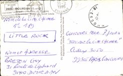 CPA Dourdan LMBO del camino de la chimenea de la subsistencia