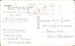 CPA Dourdan Rez cabido del Stele santo Loius de la chimenea de la subsistencia