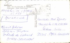 CPA Dourdan Rez de Cheussee del santo Loius del Stele de la chimenea de la subsistencia