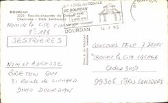 CPA Dourdan Rez de Chaussee del Stele de Loius de la chimenea de la subsistencia