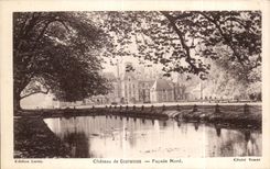 CPA Chateau de Courances Facade Nord