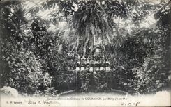 CPA Jardins d hiver du Chateau de Courance par Milly