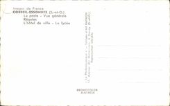 CPA Corbeil Essonnes the post office Regattas town hall the college