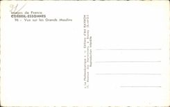 CPA Images of France Corbeil Essonnes Seen on the Large ones Moulins