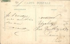 CPA Corbeil the Tower Moulins and the Town hall seen of the Marines