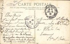 CPA Belfort Monunent of the Militaria Mobiles