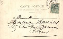 CPA Belfort Le Castle And Lion