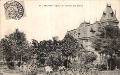 CPA Belfort Public garden of the Place of Ecoies