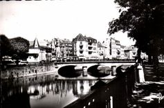 CPA Images of Belfort France the Tasty one and the Carnot Bridge