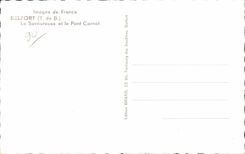 CPA Images of Belfort France the Tasty one and the Carnot Bridge