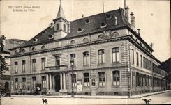 CPA Belfort (the High Rhine) Town hall