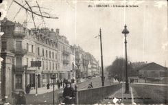 CPA Belfort Which occurred of the Station Children