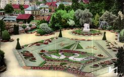 CPA Images of France Belfort Le Public garden J Jaures Swan Swan