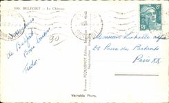CPA Belfort Le Castle Lion