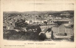 CPA Belfort View Dimension of Montbeliard